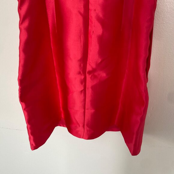 NWT Hutch Serena Bow A-Line Mini Dress Pink Red - Picture 9 of 11